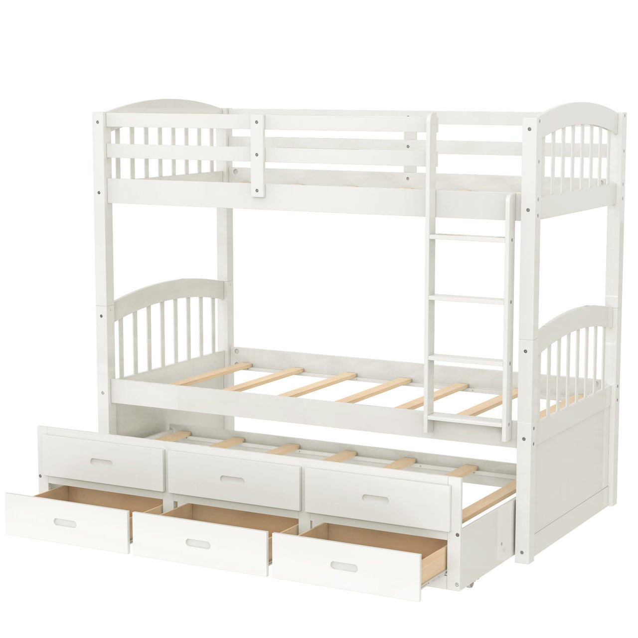 Twin Bunk Bed with Drawers - Casatrail.com