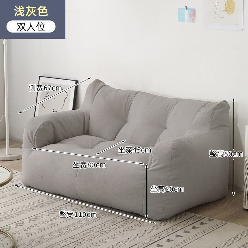 Two Seat Sofa In Dual Tone - Casatrail.com