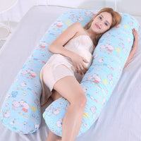 Thumbnail for U - Shaped Pregnancy Pillow with Neck and Back Support - Casatrail.com