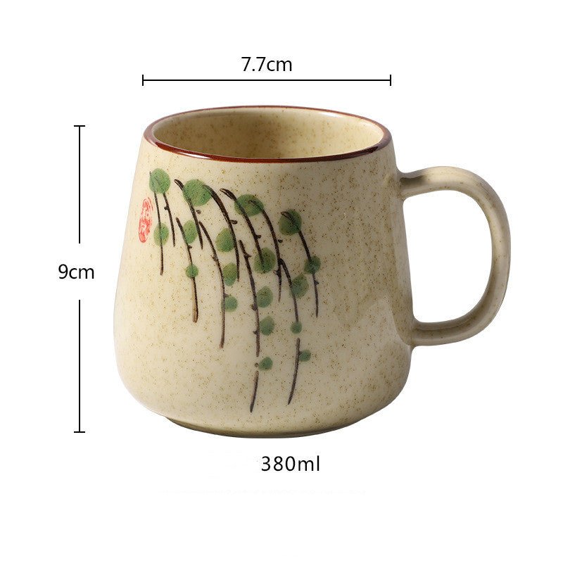 Underglaze Ceramic Handmade Pottery Mugs - Casatrail.com