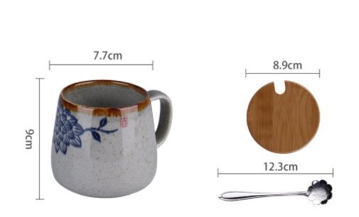 Underglaze Ceramic Handmade Pottery Mugs - Casatrail.com