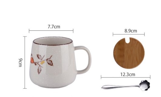 Underglaze Ceramic Handmade Pottery Mugs - Casatrail.com