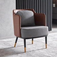 Thumbnail for Unique Iron Armrest Indoor Accent Chair - Casatrail.com