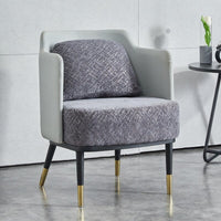 Thumbnail for Unique Iron Armrest Indoor Accent Chair - Casatrail.com