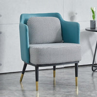 Thumbnail for Unique Iron Armrest Indoor Accent Chair - Casatrail.com