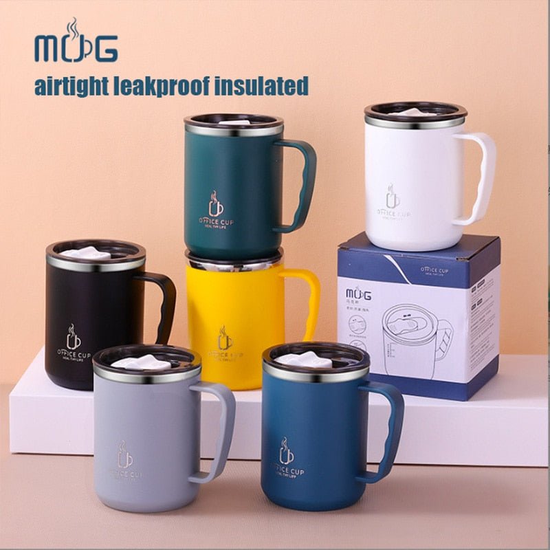 Unusual Tea Cup Set with Thermos Mug 500ml - Casatrail.com