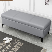 Thumbnail for Vanity Foot Rest Ottoman Stool with Storage Bench - Casatrail.com