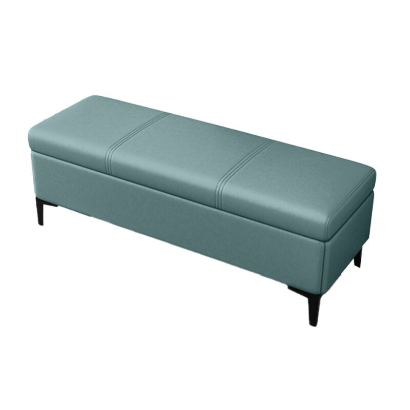 Vanity Foot Rest Ottoman Stool with Storage Bench - Casatrail.com