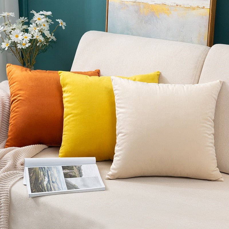 Velvet Cushion Cover - Casatrail.com