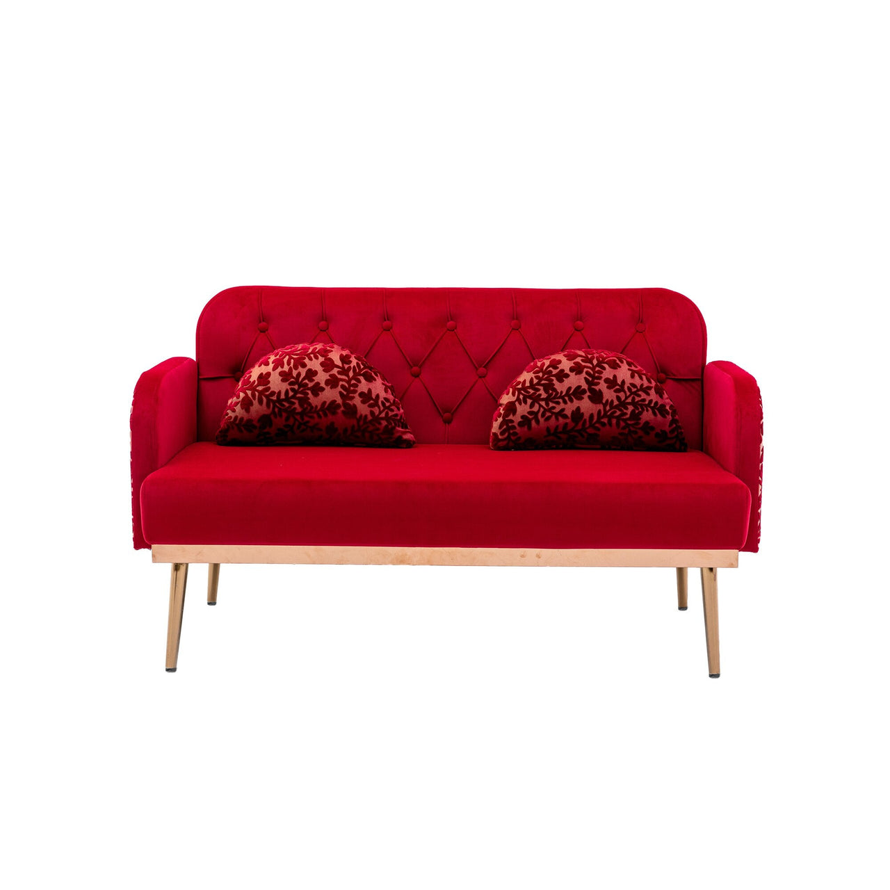 Velvet Twin Loveseat (55'') for Living Room - Casatrail.com