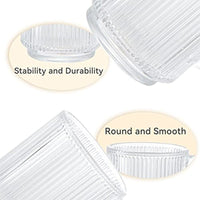 Thumbnail for Vertical Stripes Glass Cups - Transparent and Heat Resistant - Casatrail.com