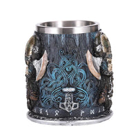 Thumbnail for Viking Resin Stainless Steel Beer Mug - Casatrail.com