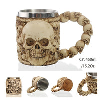 Thumbnail for Viking Resin Stainless Steel Beer Mug - Casatrail.com