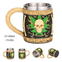 Thumbnail for Viking Resin Stainless Steel Beer Mug - Casatrail.com