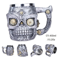 Thumbnail for Viking Resin Stainless Steel Beer Mug - Casatrail.com