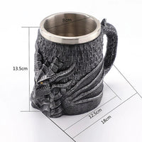 Thumbnail for Viking Skull Stainless Steel Mug - Casatrail.com