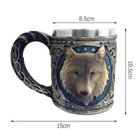 Thumbnail for Viking Skull Stainless Steel Mug - Casatrail.com