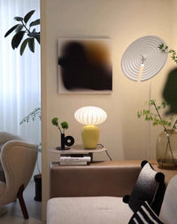 Thumbnail for Vintage Dopamine Table Bedside Lamp with Silk Lampshade
