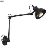 Thumbnail for Vintage Industrial LED Wall Lamp - Loft Style Swing Arm - Casatrail.com