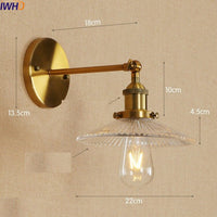 Thumbnail for Vintage Industrial Swing Arm Wall Lamp - Antique Brass - Casatrail.com