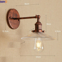 Thumbnail for Vintage Industrial Swing Arm Wall Lamp - Antique Brass - Casatrail.com