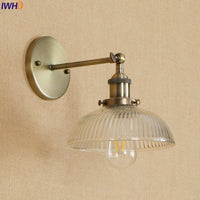 Thumbnail for Vintage Industrial Swing Arm Wall Lamp - Antique Brass - Casatrail.com