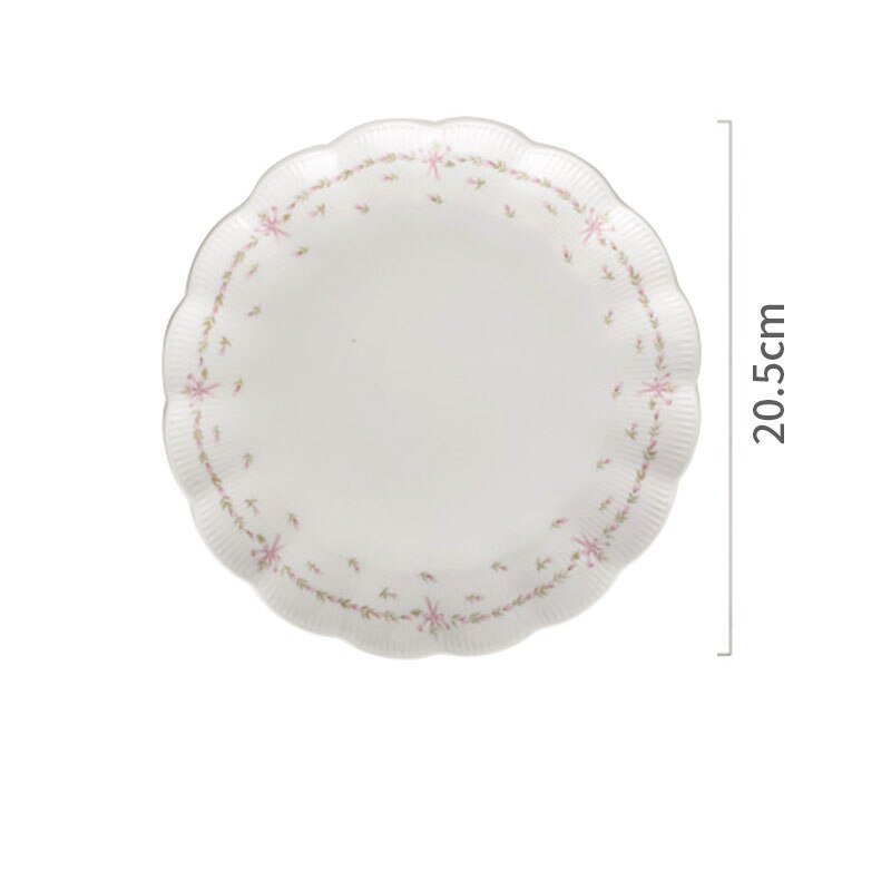 Vintage Lace Ceramic Plate - Casatrail.com