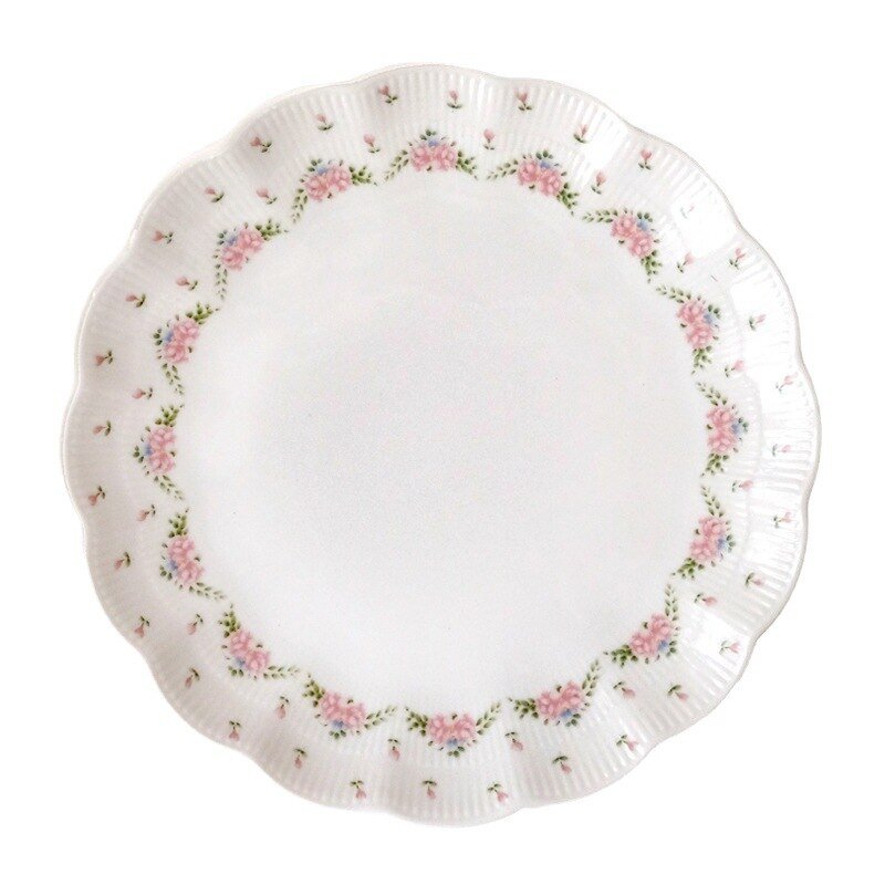 Vintage Lace Ceramic Plate - Casatrail.com