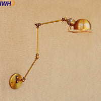 Thumbnail for Vintage LED Long Arm Wall Lamp - Industrial Style - Casatrail.com