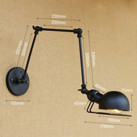 Thumbnail for Vintage Swing Arm Wall Lamp - Casatrail.com