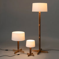 Thumbnail for Vintage Wabi Sabi LED Floor Lamp - Living Room and Bedroom Reading - Casatrail.com
