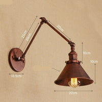Thumbnail for Vintage Wall Lamps With Adjustable Long Arm - Casatrail.com