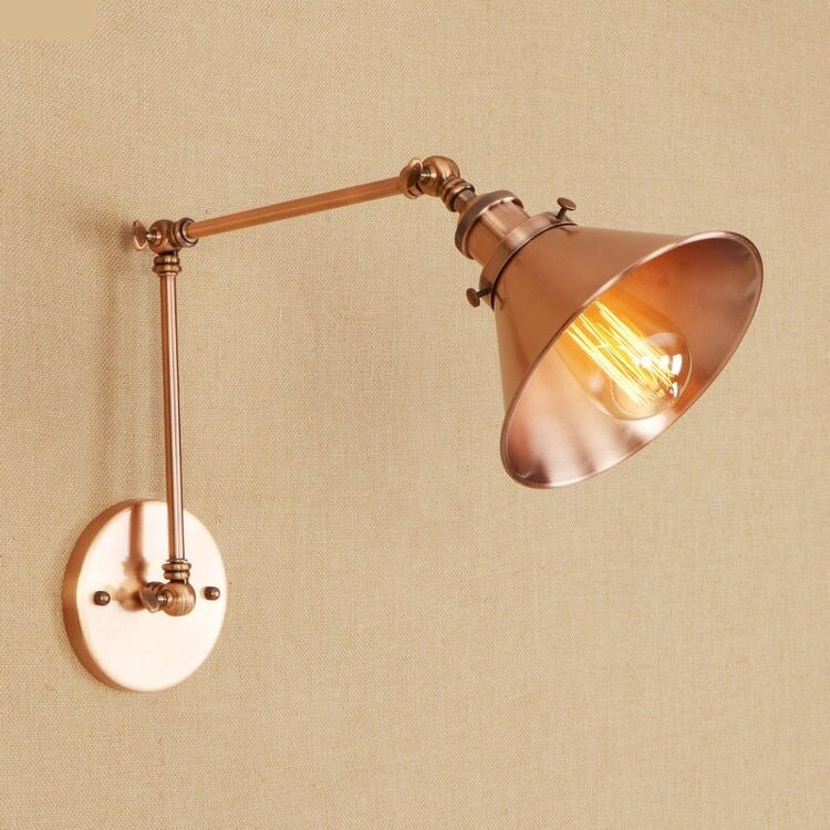 Vintage Wall Lamps With Adjustable Long Arm - Casatrail.com