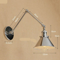 Thumbnail for Vintage Wall Lamps With Adjustable Long Arm - Casatrail.com