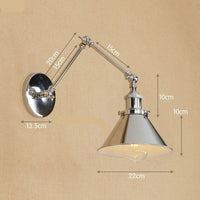 Thumbnail for Vintage Wall Lamps With Adjustable Long Arm - Casatrail.com