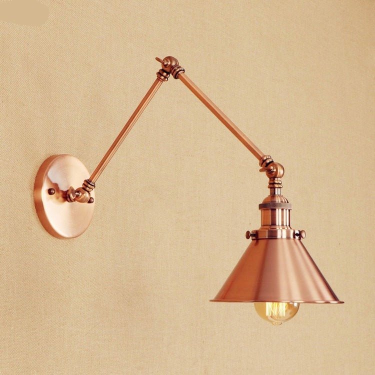 Vintage Wall Lamps With Adjustable Long Arm - Casatrail.com