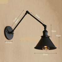 Thumbnail for Vintage Wall Lamps With Adjustable Long Arm - Casatrail.com