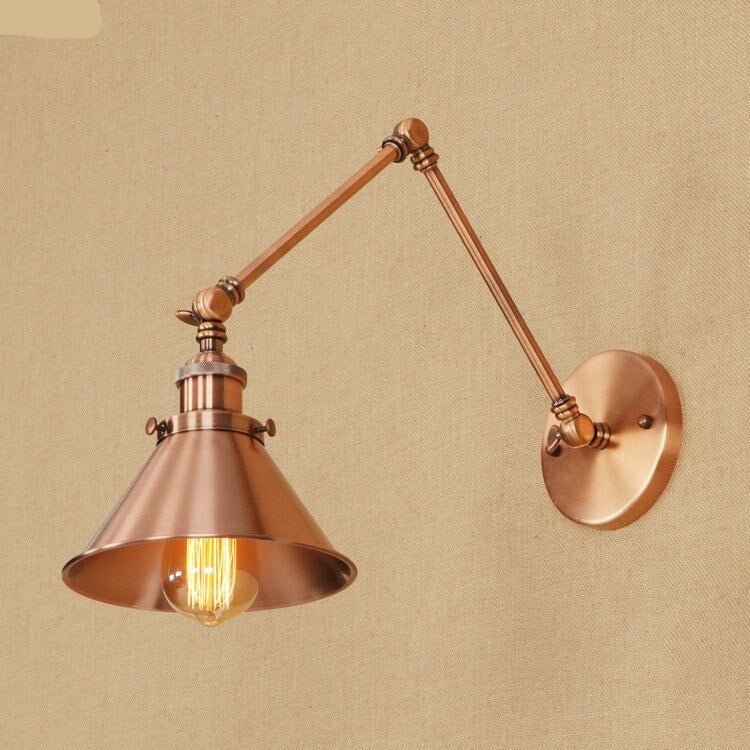 Vintage Wall Lamps With Adjustable Long Arm - Casatrail.com