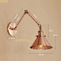 Thumbnail for Vintage Wall Lamps With Adjustable Long Arm - Casatrail.com