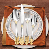 Thumbnail for Vintage Western Gold Cutlery Set - Casatrail.com