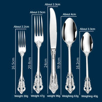 Thumbnail for Vintage Western Gold Cutlery Set - Casatrail.com