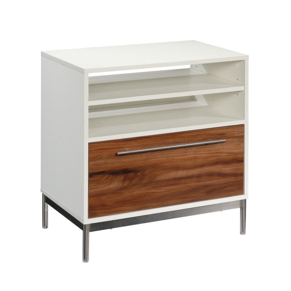Vista Key Lateral File Cabinet - Pearl Oak Finish - Casatrail.com