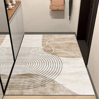 Thumbnail for Wabi - sabi Striped Crystal Velvet Living Room Rug - Casatrail.com