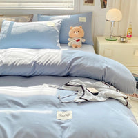 Thumbnail for Washed Cotton 4 Piece Bedding Set - Casatrail.com