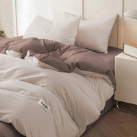 Thumbnail for Washed Cotton 4 Piece Bedding Set - Casatrail.com