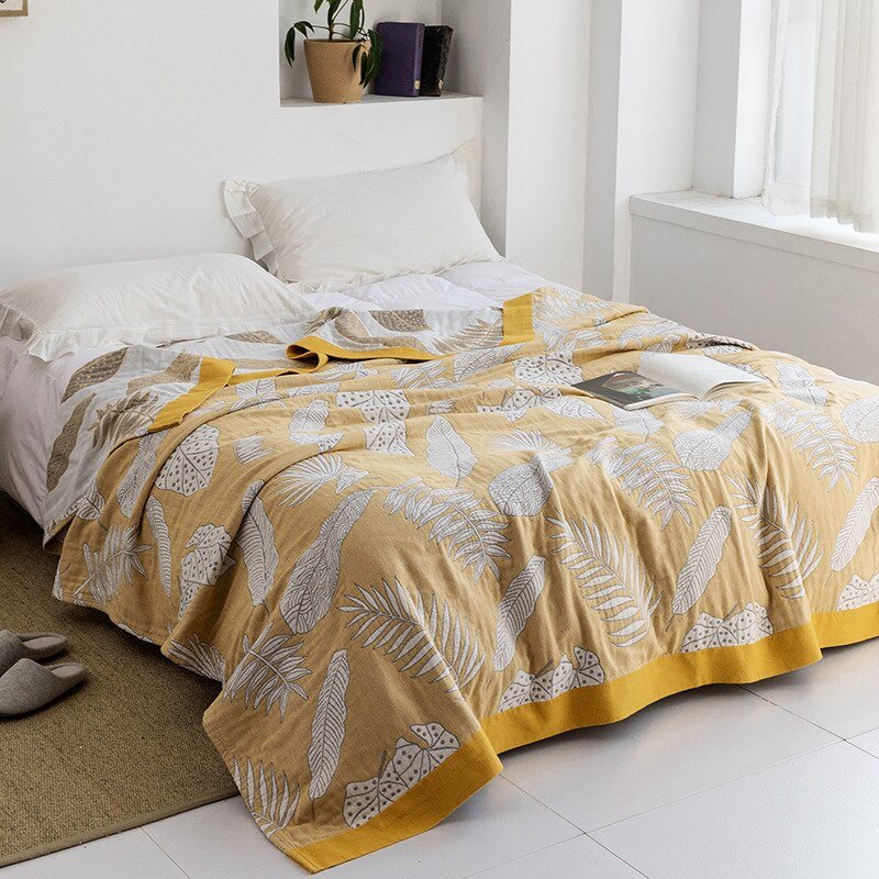 Washed Thin Cotton Gauze Throw Blanket - Casatrail.com