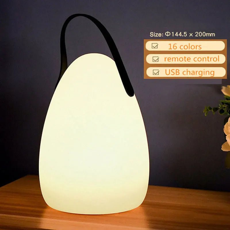 Waterproof Cordless Table Lamp with Remote Control - Casatrail.com