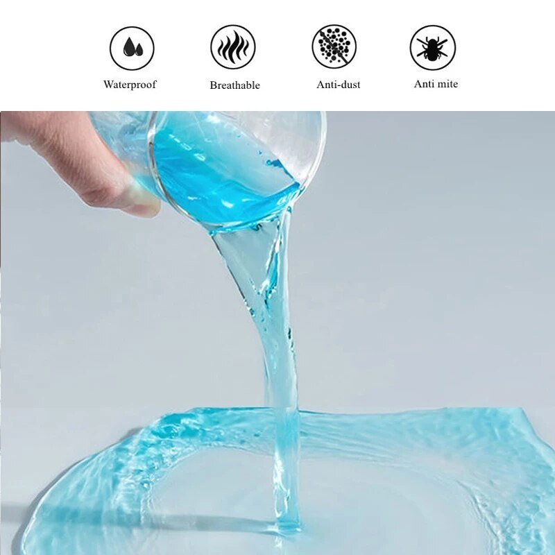 Waterproof Mattress Protector Cover for Various Bed Sizes - Casatrail.com