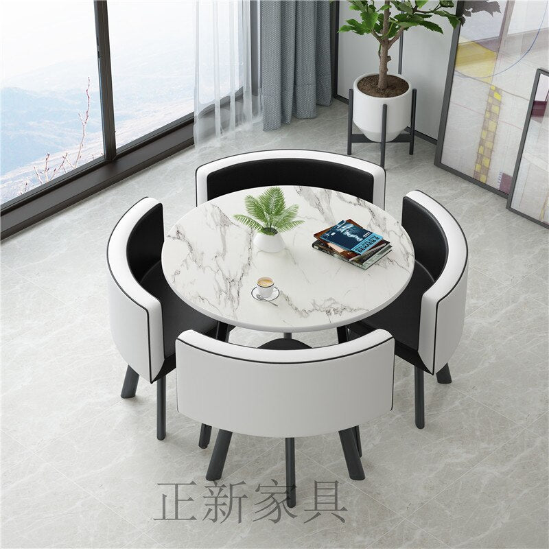 Waterproof Study Dining Table for Small Spaces - Casatrail.com