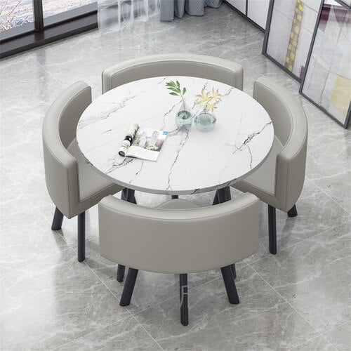 Waterproof Study Dining Table for Small Spaces - Casatrail.com